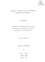Thesis or Dissertation: Handedness, Perceptual and Short Term Memory Asymmetries, and Persona…