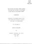 Thesis or Dissertation: Nurse Educator and Nursing Student Learning Style Match and Its Effec…