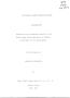 Thesis or Dissertation: A Bilingual Career Education Module
