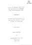 Thesis or Dissertation: A Study of the Demographic Status, Actual Role and Ideal Role of the …