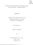 Thesis or Dissertation: Participants and Nonparticipants in Nonformal Education in Thai Rural…