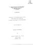 Thesis or Dissertation: An Investigation of the Relationship Between Personality and the Use …