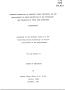 Thesis or Dissertation: Counselor Perception of Selected Client Attributes and the Relationsh…