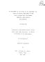Thesis or Dissertation: An Assessment of the Effect of the Investment Tax Credit on Capital I…