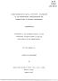 Thesis or Dissertation: Higher Education in Haiti, 1958-1988: an Analysis of its Organization…