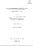 Thesis or Dissertation: A Study of the Relationship of Selected Wage Criteria to Administrati…