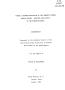 Thesis or Dissertation: Toward a Program Evaluation of the Community Mental Health Center Sel…