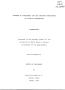 Thesis or Dissertation: Judgment of Contingency and the Cognitive Functioning of Clinical Dep…