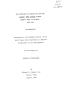 Thesis or Dissertation: The Attitudes of Edward Bok and the Ladies' Home Journal Toward Woman…