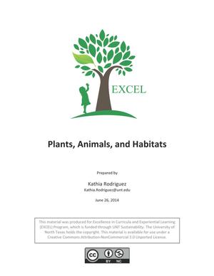 Plants, Animals, and Habitats