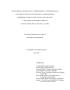 Thesis or Dissertation: The historical significance of professional contributions of a leader…