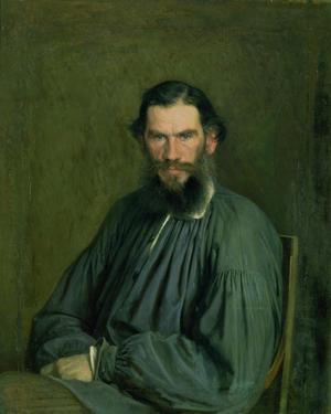 Primary view of Portrait of Count Lev Nikolaevich Tolstoy (1828-1910)