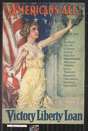 Primary view of object titled 'Americans all!: Victory Liberty Loan.'.
