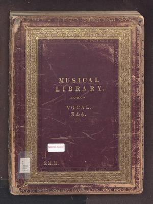 Primary view of The Musical Library, Vocal: Volumes 3 & 4