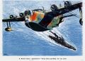 Poster: A British short "Sunderland" flying boat patrolling the sea lanes.