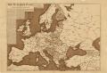 Map: Map of Europe in 1921.