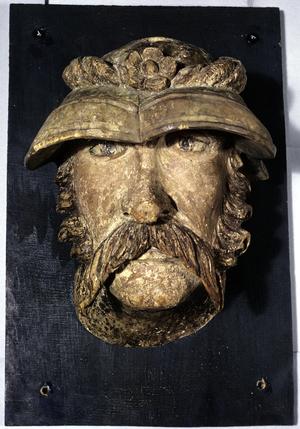 Primary view of Wawel Head: Warrior in Kapelin Helmet