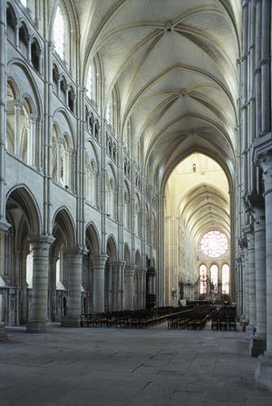 Primary view of Laon Cathedral of Notre Dame