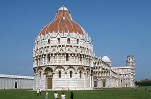 Primary view of Baptistry, Cathedral and Leaning Tower