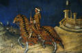 Artwork: Equestrian Guidoriccio da Fogliano, victor, siege of Monternassi