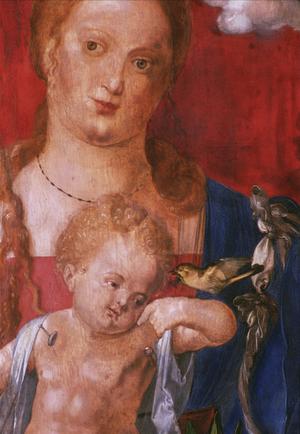Primary view of Virgin and Child with a Siskin