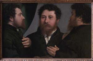 Primary view of Portrait of a Goldsmith in Three Views