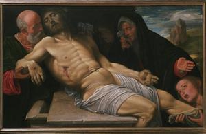 Primary view of Lamentation over Christ