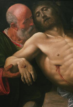 Primary view of Lamentation over Christ