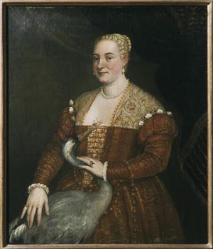 Primary view of A Lady with an Egret
