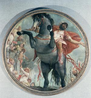 Primary view of The Sacrifice of Marcus Curtius