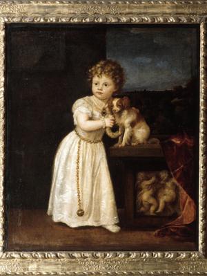 Primary view of Clarissa Strozzi at the Age of Two