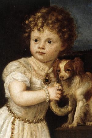 Primary view of Clarissa Strozzi at the Age of Two