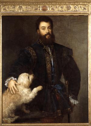Primary view of Portrait of the Duke of Mantua with His Dog