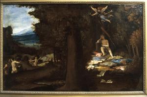 Primary view of The Sleeping Apollo and the Muses