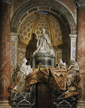 Primary view of Tomb of Pope Alexander VII Chigi