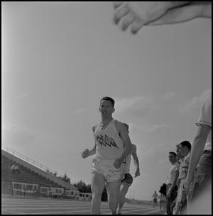 Primary view of [North Texas runner competes in a race]
