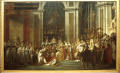 Artwork: Coronation of Napoleon and Josephine in Notre Dame Cathedral