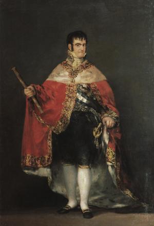 Primary view of King Ferdinand VII of Spain