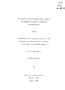 Thesis or Dissertation: The United States' Recognition of Israel: Determinant Factors in Amer…
