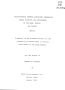 Thesis or Dissertation: Relationships Between Adolescent Premarital Sexual Activity and Invol…