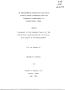 Thesis or Dissertation: An Environmental Evaluation and Public Opinion Survey Concerning Park…