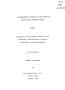 Thesis or Dissertation: A Macroeconomic Approach to the Growth of the Bolivian Informal Sector