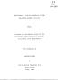 Thesis or Dissertation: Nonalignment: Cuba and Yugoslavia in the Nonaligned Movement 1979-1986