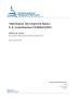 Report: Multilateral Development Banks: U.S. Contributions FY2000-FY2015