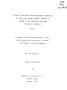 Thesis or Dissertation: A Study to Evaluate the Professional Preparation of Texas High School…