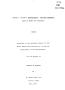Thesis or Dissertation: Edward O. Wilson's "Sociobiology: The New Synthesis": What it Means f…