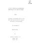Thesis or Dissertation: A Study of Movement and Countermovement Organizations in the Abortion…