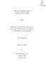 Thesis or Dissertation: Sharing of Household Tasks by Employed Married Couples