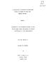 Thesis or Dissertation: A Comparison of Selected Coachability Traits as Ranked by Male and Fe…