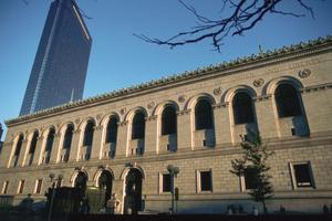 Primary view of Boston Public Library